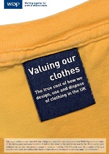 The WRAP study looks at the impacts of clothing